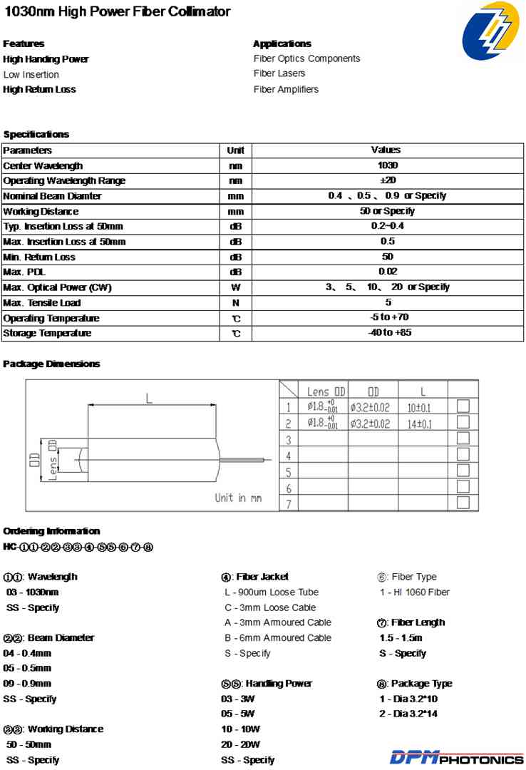 [product specs]